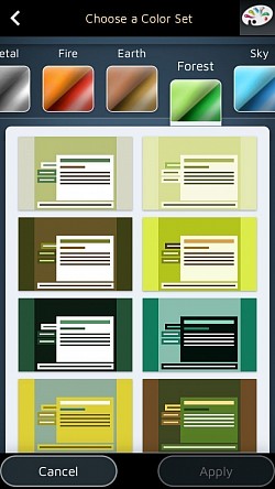 ஸ்மார்ட் பதிப்பு உங்களுக்கு 56 வண்ண முன்னமைவுகளை வழங்குகிறது (அனைத்தும் புரோ பதிப்பில் திருத்தக்கூடியது)